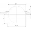 Точечный светильник Slide 25083/LED черный Elektrostandard