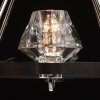 Стеклянная подвесная люстра Джестер 104012408 конус прозрачная MW-Light