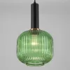 Стеклянный подвесной светильник Bravo 50182/1 зеленый Eurosvet