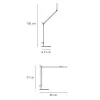 Офисная настольная лампа Demetra 1734010A Artemide