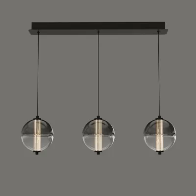 Подвесной светильник MD24022079 MD24022079-3B black/smoky DeLight Collection
