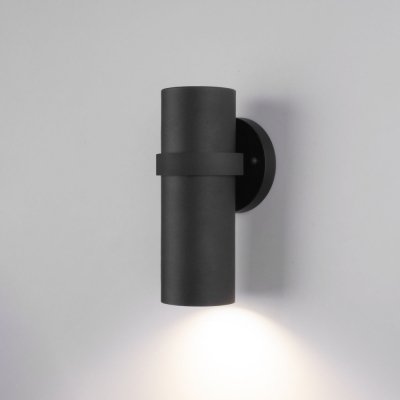 Настенный светильник уличный Grin 35000/D черный Elektrostandard