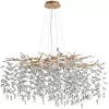 Хрустальная подвесная люстра Delica 4969/12 прозрачная Odeon Light