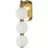 Бра Gubbare 4014-1W белое форма шар Favourite