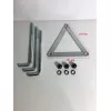 Стеклянный наземный светильник BRISBANE 67339-1000 Bl Oasis Light