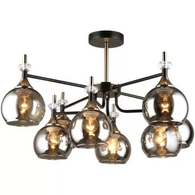 Потолочная люстра  MD.4890-8-S COFFEE+FGD Imex