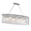 Хрустальный подвесной светильник 10110 10119+7/S прозрачный Newport Хрустальный подвесной светильник 10110 10119+7/S прозрачный Newport
