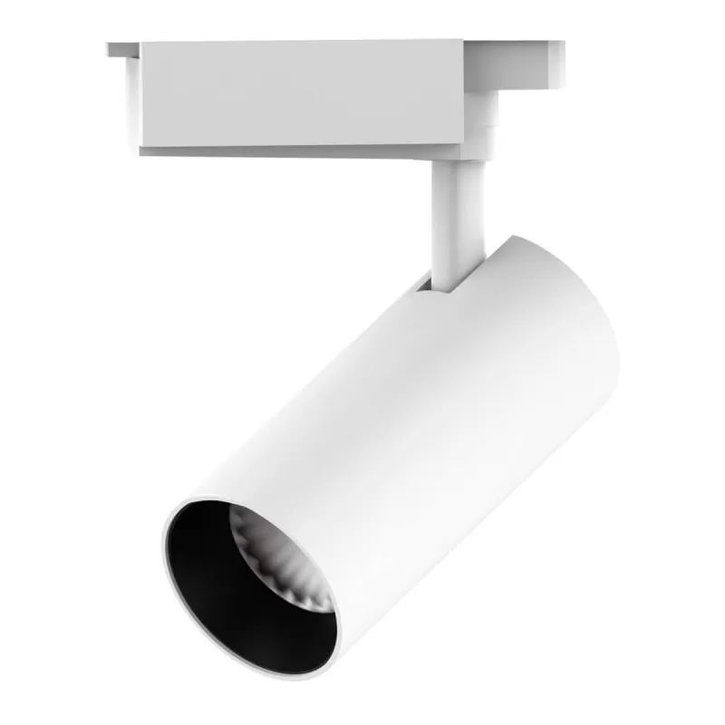 Трековый светильник Track Lights LED TR068 цилиндр белый Gauss Трековый светильник Track Lights LED TR068 цилиндр белый Gauss