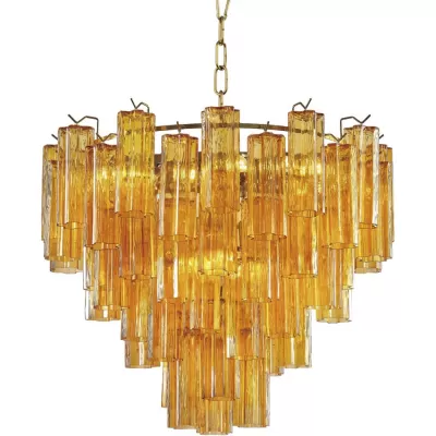 Стеклянная подвесная люстра OWD2093 OWD2093-D75 gold/amber DeLight Collection