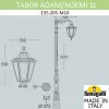 Наземный фонарь Noemi E35.205.M10.AXH27 конус прозрачный Fumagalli