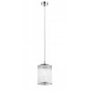 Стеклянный подвесной светильник 5831 5831-1PL прозрачный цилиндр