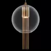 Стеклянный подвесной светильник Flusso P095PL-01BZ1 прозрачный Maytoni