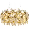 Хрустальная подвесная люстра Garde Art 2196/05/10P прозрачная Stilfort