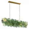 Стеклянная подвесная люстра Lolly 10492/1200R Green Loft It