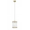 Стеклянный подвесной светильник 5881 5881-1PL цилиндр прозрачный