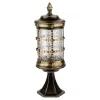 Стеклянный наземный фонарь BARSELONA 81204 SB1 Gb прозрачный цилиндр Oasis Light