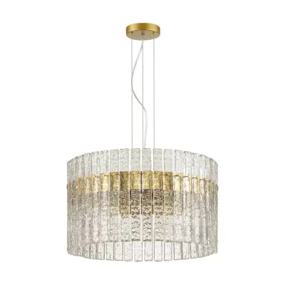 Стеклянная подвесная люстра Merkale 4938/6 Odeon Light