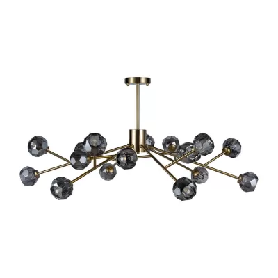 Потолочная люстра Orion Smoky 10021/18 Loft It на штанге