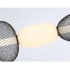 Стеклянный подвесной светильник High Light LH11010 белый форма шар Ambrella