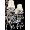 Подвесная люстра Bianca LDP 66251-8 конус белая Lumina Deco