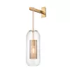 Стеклянное бра Coro VL5524W31 цилиндр прозрачное Vele Luce