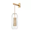Стеклянное бра Coro VL5524W31 цилиндр прозрачное Vele Luce