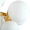 Стеклянный подвесной светильник Baloons 52659 9 белый форма шар