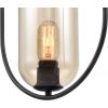 Стеклянный подвесной светильник Fiamma VL5812P01 цвет янтарь Vele Luce