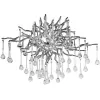 Стеклянное бра  86-8015/3S прозрачное Garda Decor