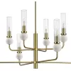 Стеклянная потолочная люстра Medea SL1244.303.08 прозрачная цилиндр ST Luce
