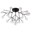 Потолочная люстра Skein 2480-9U круглая прозрачная F-Promo