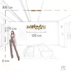 Подвесная люстра Escama 10396/1200R цвет золото Loft It
