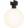 Стеклянный трековый светильник Luna O-TR01-1-S-9WB3K форма шар белый Maytoni