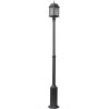 Стеклянный наземный фонарь LONDON L 64810L/K Bl Oasis Light
