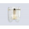 Стеклянное бра High Light LH31257 прозрачное Ambrella