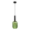 Стеклянный подвесной светильник Iris  2072-A+BL цилиндр Loft It
