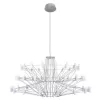 Подвесная люстра Coppelia 10476 Silver цилиндр белая Loft It