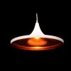 Подвесной светильник Foggi LDP 7712-C WT конус белый Lumina Deco