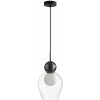 Стеклянный подвесной светильник Blacky 5023/1 форма шар белый Odeon Light