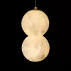 Подвесной светильник Beads 10530/2P форма шар бежевый Loft It