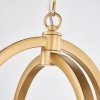 Подвесной светильник Castled 4008-4P цвет золото Favourite