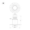Точечный светильник INVISIO 061924 Arlight