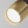 Трековый светильник Polar TR088-1-GX53-MG цвет золото цилиндр Maytoni