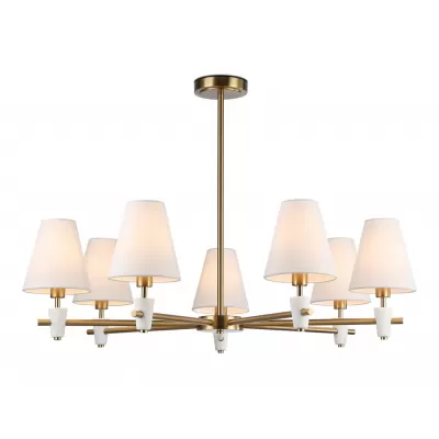 Потолочная люстра Ceramo Classic LH75045 Ambrella белая