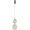 Стеклянный подвесной светильник Caramella 5412/13LC круглый желтый Odeon Light