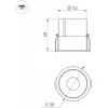 Точечный светильник ATLAS 035454(1) Arlight