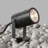 Грунтовый светильник MOSS DK9800-BK цилиндр черный Denkirs