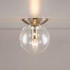 Стеклянный настенно-потолочный светильник Томми CL102511 форма шар прозрачный Citilux