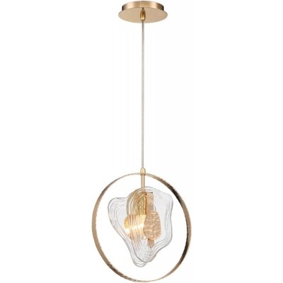 Подвесной светильник Cowley P60669-1 gold/clear DeLight Collection