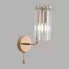 Хрустальное бра Favla 8347/1W прозрачное цилиндр Lumion